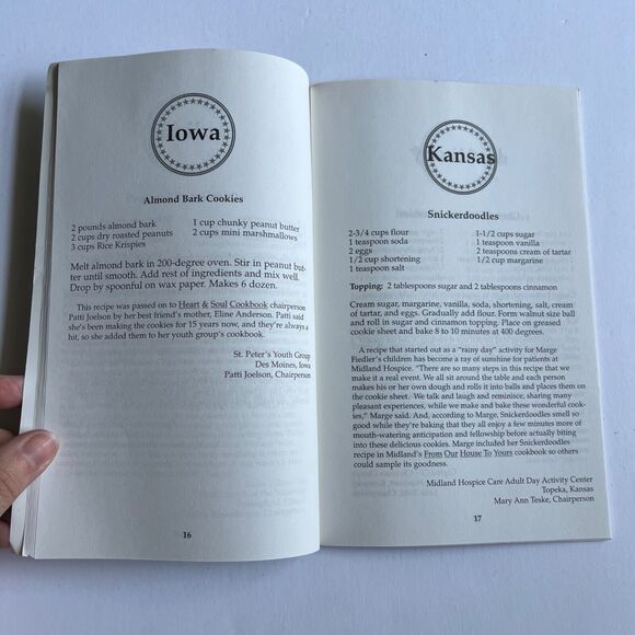 Vintage Cookbook Capitol Cookies Munch Your Way Across the USA Paperback - Picture 4 of 10